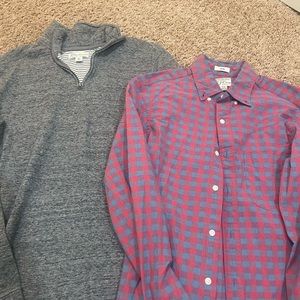 J.Crew XS mens shirt bundle